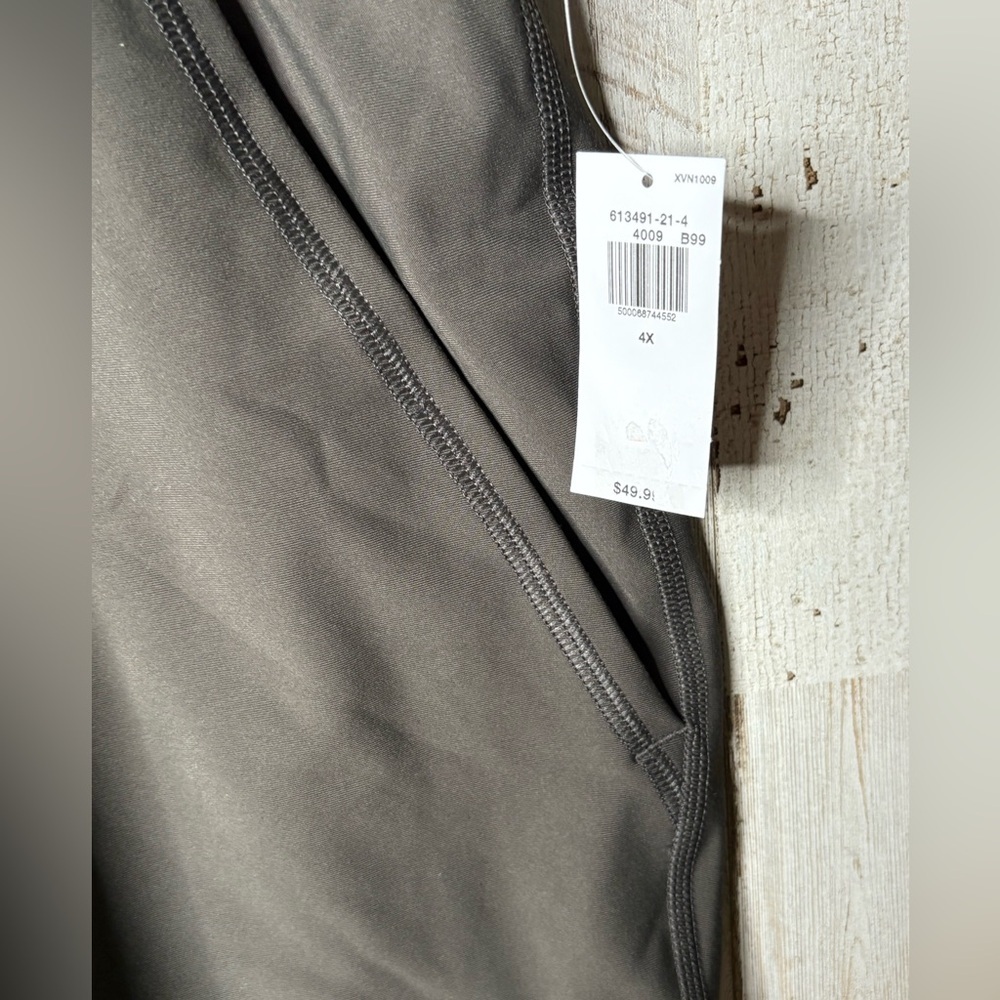 Old Navy Active Powersoft High Rise Plus Olive Green Joggers Go Dry Size 4X NWT - Picture 2 of 13